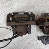 BMW OEM GENUINE E36 M3 Z3 M FRONT BRAKE CALIPERS SET PAIR LEFT RIGHT PAD *RUSTY*