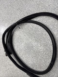 BMW E46 M3 01-06 Passenger Right Door Weather Strip Seal Black OEM *Small Rip