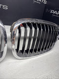 OEM Chrome Front Kidney Grill Grilles 2003-2006 BMW E46 330Ci 325Ci 2DR LCI