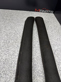 01-06 BMW E46 M3 Coupe Front A Pillars Black Original OEM Pair *Notes