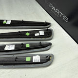 01-06 BMW OEM E46 M3 Coupe Trim Armrest Pads Set Gray Grey 8238622 *Notes*