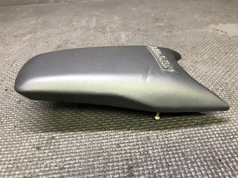 19-23 Ferrari F8 Tributo Center Console Trim Cover Panel Black Leather