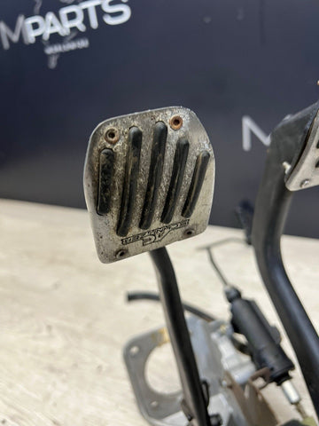 01-06 BMW E46 M3 OEM Clutch and Brake Pedal Assembly + Pedal Covers