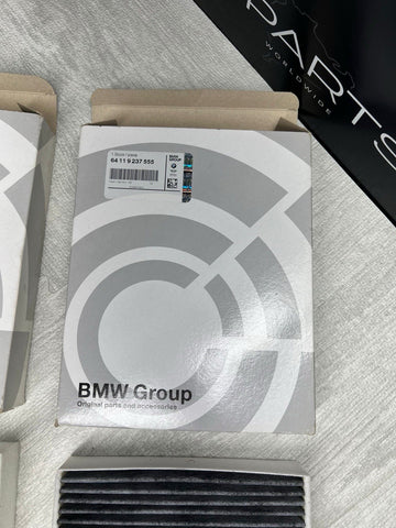 OEM BMW ACTIVATED CARBON CABIN AIR FILTERS F80 F82 F83 F87 M2 M3 M4 64119237555