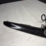 01-06 BMW E46 M3 Convertible Trunk Lid Grip Key Deck Handle Carbon Black *Notes*