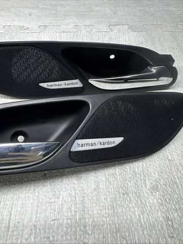 01-06 BMW E46 M3 HARMON KARDON HK  TWEETER DOOR HANDLES PAIR SET