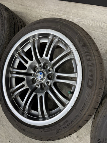 OEM BMW 01-06 E46 M3 18” Wheels Style 67 Rims Staggered Set