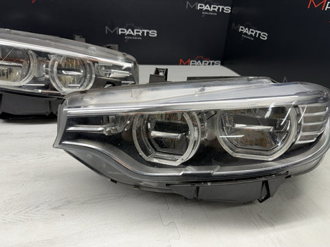 2014-2017 BMW F32 F36 F82 F80 M4 M3 LED HEADLIGHT HEADLIGHTS 7460623 7460624