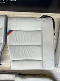 94-99 BMW E36 M3 Coupe Rear Vader Seats Vaders Dove Grey Backrest Bench Bolsters