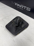 BMW E46 323 325 330 M3 Leather Shift Shifter Tri Stitch Boot Cover + Ring