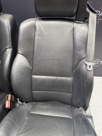01-06 BMW E46 M3 Convertible Interior Front Heated Seats Black