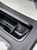 09-13 BMW E90 E92 M3 MANUAL CIC LEATHER CENTER CONSOLE TRIM
