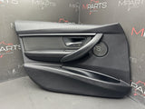 15-18 BMW F80 M3 Sedan Carbon Structure Black Door Panel Card Front Left Driver