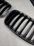 06-14 BMW E70 E71 X5 X6 Front Left & Right Grille Air Vent Trim Set Assy OEM