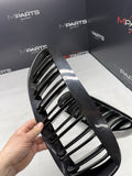 Gloss Black Front Kidney Grilles Grills 2004-2010 BMW E63 E64 645Ci 650i M6