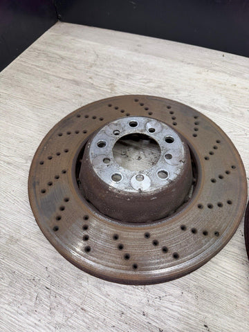 OEM 06-10 BMW E60 E63 E64 M5 M6 FRONT BRAKES DISCS ROTORS