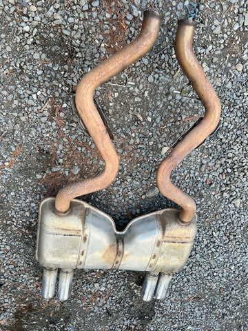08-13 BMW E92 E93 M3 Rear Exhaust Muffler