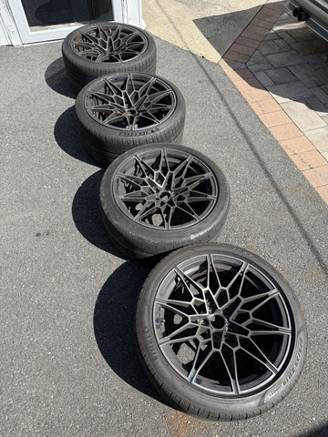 BMW 21-25 G80 G82 G83 M3 M4 FACTORY OEM 826M COMPETITION STOCK RIMS WHEELS