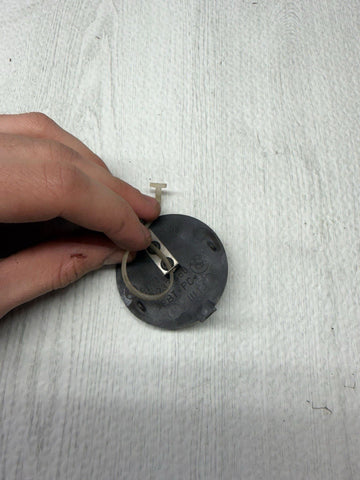 BMW E36 Side Skirt Rocker Panel Jack Fixture Flap Cover OEM Cosmos Black 2233360