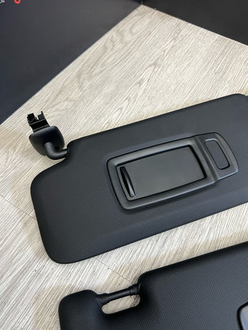 18-23 BMW X3M X4M X3 X4 Front Sun Visors Set OEM Black