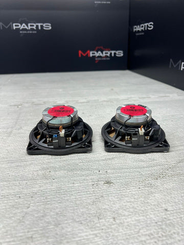 BMW E63 E92 335 650 M3 M5 M6 X5 Individual Audio Sound Speakers Coaxial Pair Oem