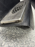 01-06 BMW E46 M3 BLACK DEAD PEDAL KICK PANEL COVER 7902400 *Hairline Crack