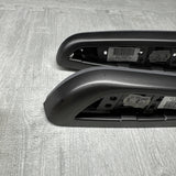 01-06 BMW OEM E46 M3 Titan Shadow Gray Vert Trim Armrest Left Right Rear