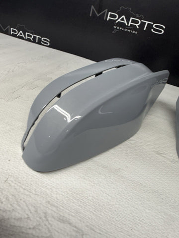 BMW G80 G82 G87 M2 M3 M4 2021-2026 SIDE MIRRORS COVERS CAPS SET BROOKLYN GREY