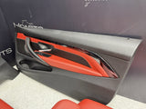 OEM 15-20 BMW F82 M4 LEATHER SEAT SEATS CUSHION INTERIOR SET SAKHIR ORANGE