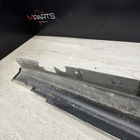 08-13 BMW E92 E93 M3 OEM Left Side Skirt Rocker Panel Alpine White