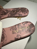 NEW Christian Dior Dway Sandals 62P Chateau Ros Toile de Jouy E Size 37