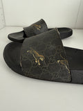Gucci Mens Pursuit Gg Supreme Tiger Slides Size 11 US Mens