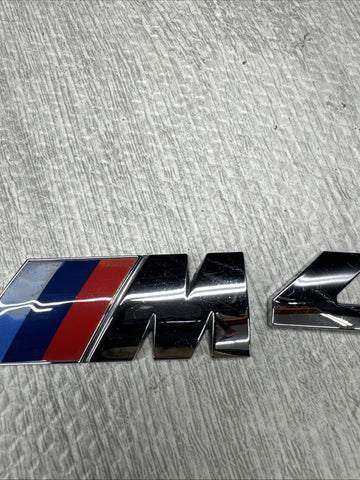 15-20 BMW F82 F83 M4 Coupe Convertible Trunk EMBLEM LOGO BADGE