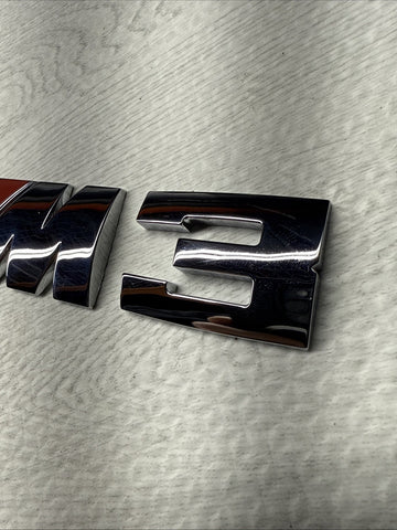 01-06 BMW E46 3 Series M3 Coupe Convertible Trunk EMBLEM LOGO BADGE OEM
