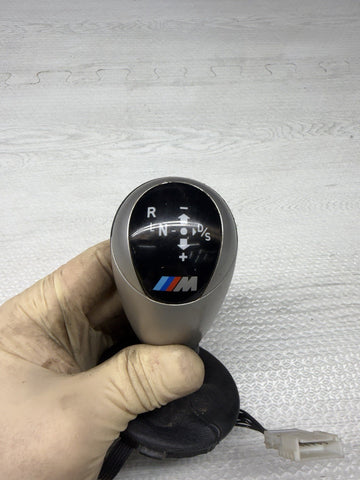 06-10 BMW E60 E63 E64 M5 M6 SMG Transmission Shift Knob & Boot 7898248