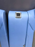 21-26 BMW G82 M4 Coupe Interior Rear Back Seat Back Rest Seats Fjords Blue