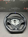 08-13 BMW E90 E92 E93 M3 OHC Carbon fiber Steering Wheel Tri Stitched Manual