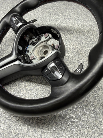 BMW Steering Wheel 15-20 F80 F82 F83 M3 M4 Stock Factory DCT Complete
