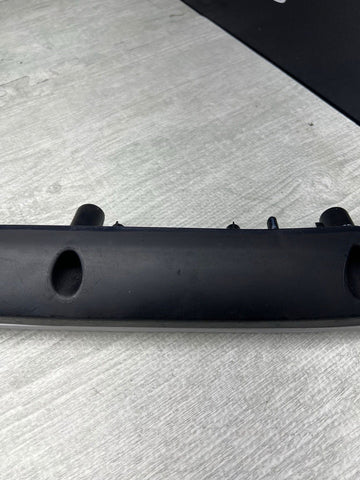 BMW 01-06 E46 M3 Coupe Left Driver Rear Armrest Brushed Aluminum OEM