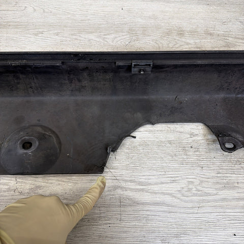 BMW E46 M3 01-06 RIGHT PASSENGER SIDE SKIRT ROCKER PANEL MOLDING CARBON BLACK