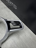 Porsche Macan 15-20 Steering Wheel Trim Center Cover W/ Radio Controls