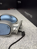 01-06 BMW E46 M3 Side View Door Mirrors Pair Titan Silver *Notes*