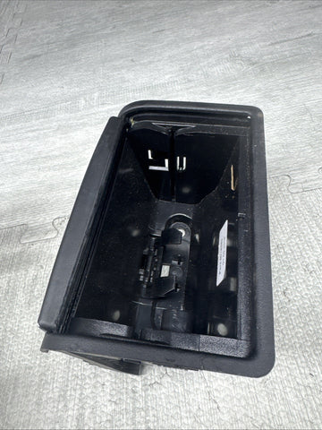 BMW E46 M3 01-06 REAR CENTER CONSOLE ASHTRAY COMPARTMENT BLACK *Notes*