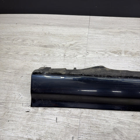 BMW 01-06 E46 M3 Rocker Panel Side Skirt Left Driver Carbon Black 51717890011
