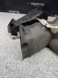 BMW E46 M3 OEM (2001-2006) BRAKE AIR INLET DUCTS + BRACKETS PAIR *1 BROKEN TAB