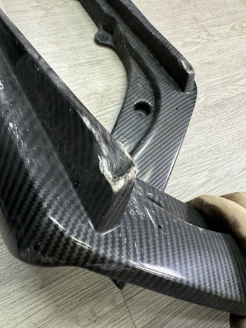 15-20 BMW F80 F82 F83 M3 M4 3pc Carbon Fiber Style Rear Diffuser