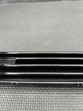 01-06 BMW E46 M3 BLACK Left Driver Fender Vent Grille Grills Trim NO EMBLEM