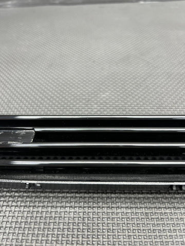 01-06 BMW E46 M3 BLACK Left Driver Fender Vent Grille Grills Trim NO EMBLEM