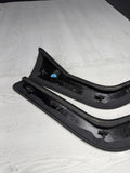 96-02 BMW Z3 Roadster Center Console Hockey Stick Trim Cover Panel Black Set OEM