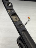 01-06 BMW E46 M3 Convertible Trunk Lid Grip Deck Handle Jet Black *Broken Tabs